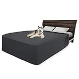 Easy-Going 100% Waterproof Fleece Bed Cover Washable Furniture Protector Cover Soft and Comfortable...