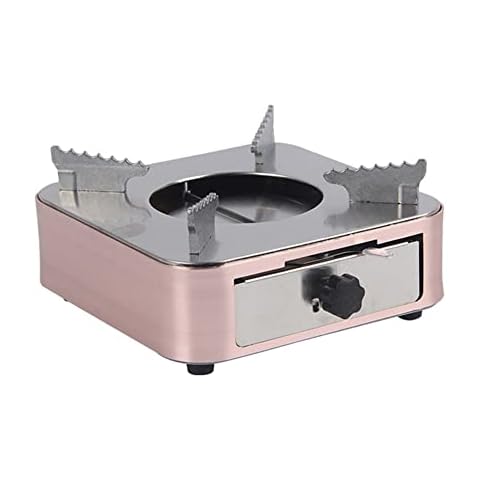 RUYI Spirituskocher Mini Alkohol Brenner, Ultraleicht Campingkocher Tragbar Aluminium Alkohol Herd Cover