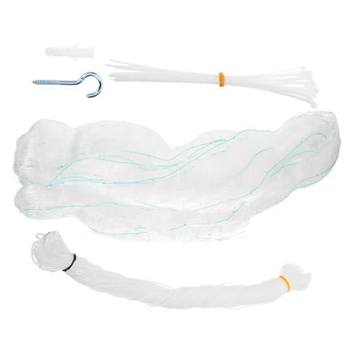 BELLIFFY 1 セット 猫 バルコニー ネット 猫 バルコニー バリア ネット ナイロン ペット 転落防止 ネット 犬 バルコニー レール ネット 犬 フェンス ネット 猫 転落防止 フェンス