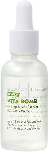 FRANKLY(フランクリー) 美容液 ビタボムセラム 30ｍL 無香料 アルコールフリー うるおい 保湿 水分 弾力 引き締め 乾燥 美肌 ハリ ツヤ肌 韓国コスメ