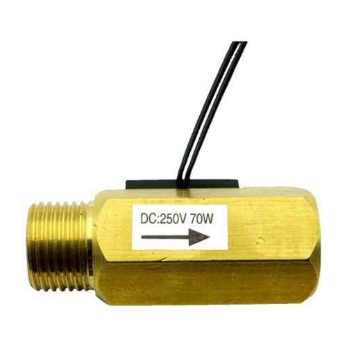 Sensor de flujo de agua con control automático magnético y cuerpo de cobre de alta resistencia