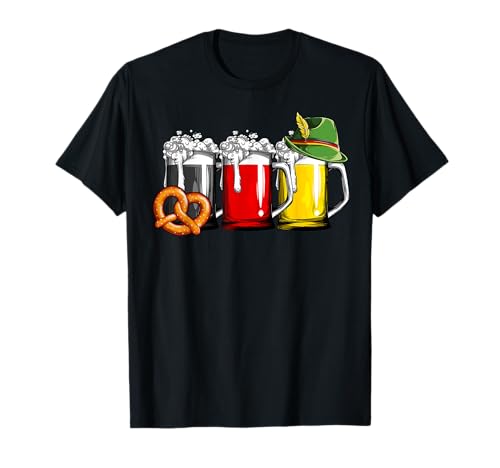 Oktoberfest Beer German Flag Clothing Men Women Drinking Mug T-Shirt