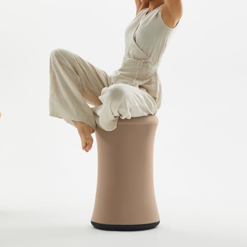 Image of TopJob Boba Chair Stylish Ergonomic Active Wobble Stool, ADHD Chair, Improves Posture and Focus, Ergonomic with Height Adjustable Stool for Adults Children for Home Office