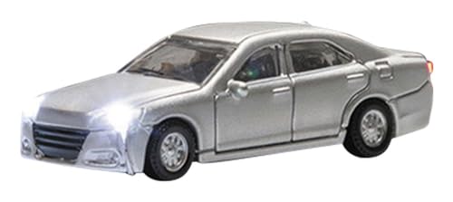 Diorama KATO N 24-684B berline argentée miniature pour décor ferroviaire Just Plug