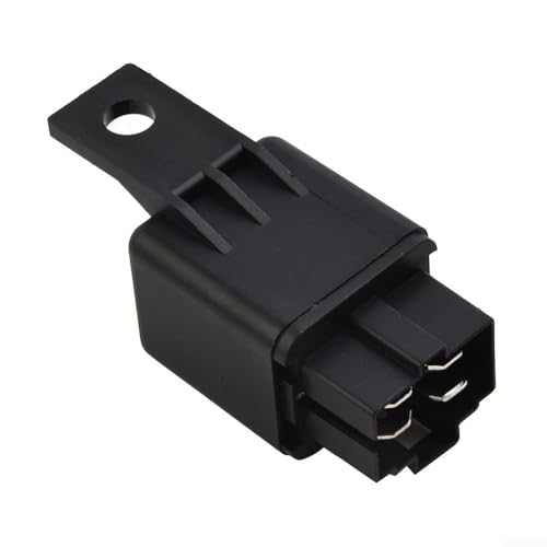 Interruptor SPST de relé de alto amperaje de 12 V para aplicaciones automotrices, incluyendo alarmas y luces
