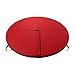 kowaku Foldable Pole Dance Mat Dancing Floor Cushion Convenient Versatile PU Cover Equipment Pilates Mat for Indoor Fitness Home Gym, red