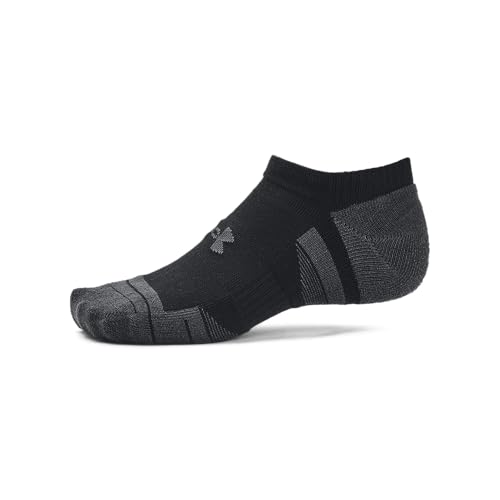 Under Armour Men's Trainer Socks, Black3