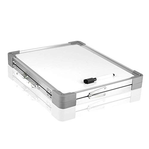 S SIENOC 15"x12" /38x30CM Whiteboards Whiteboard Wit Dry Erase Board Mini Easel Reversible Notepad voor Home Office - Image 4