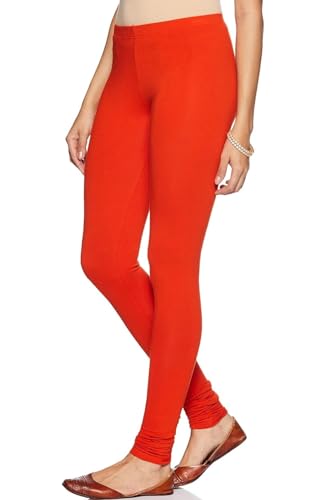 Image of Women Cotton Lycra Leggings Multicolor Pack of 2 Size Chart Waist L 28-30 inch, XL :32 inch, XXL :-34inch,3XL : 36