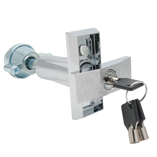 Qjaiune Not Universal Vending Machine Lock And Key, Soda Machine Lock With T-Handle, Snack Machine Lock Candy Machine Lock Replacement For Coke Machine, Gumball Machine (Keyed Different) #TOP1