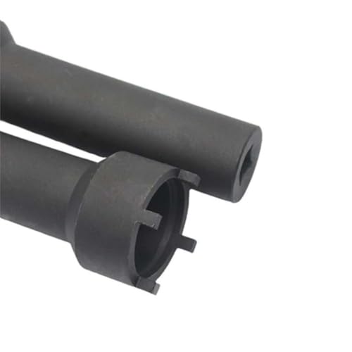 Llave de tuerca de columna de dirección herramienta de 4 garras contra daños en moto 4
