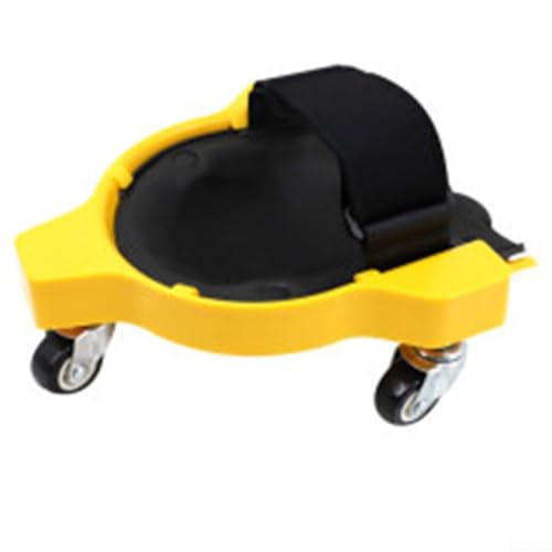 Cuscinetto protettivo per ginocchia a 360 gradi con schiuma per pavimenti in piastrelle, giardinaggio e lavori di costruzione (giallo)