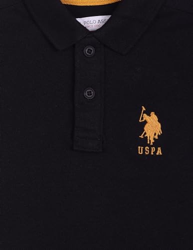 Image of U.S. Polo ASSN. Kids Polo T Shirt for Boys - 100% Cotton, Embroidered Logo, Kids Polo T Shirt for Boys