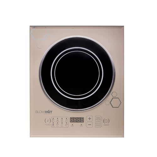 Image of BlowHot BL-200 Ebony 2000 Watt Feather Touch Induction Cook Top 1 Year Warranty 1 Year on Coil, PCB, Fan
