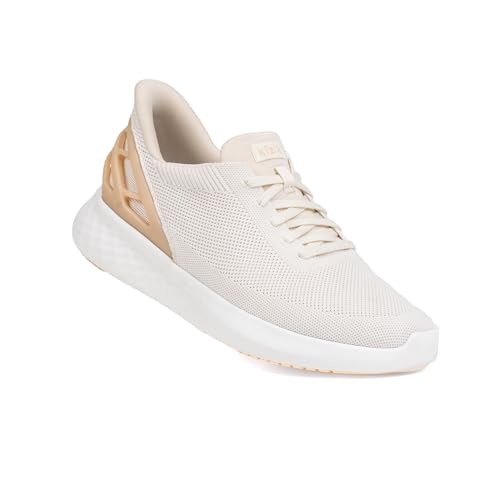 Kizik�X���b�v�I���X�j�[�J�[:�A�e�l - ���K�Ȉ�������p�A�n���Y�t���[�ŕ֗��A�ʋC���̂���j�b�g�g�b�v�A�A�[�`�T�|�[�g�t�������Y&���f�B�[�X�E�H�[�L���O�V���[�Y, �z���C�g�N���[��, 10 Women/8.5 Men