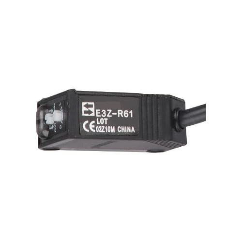 PXQCHAVLN Photoelectric Sensor with Built-in Small Amplifier; E3Z-R61 2M by
