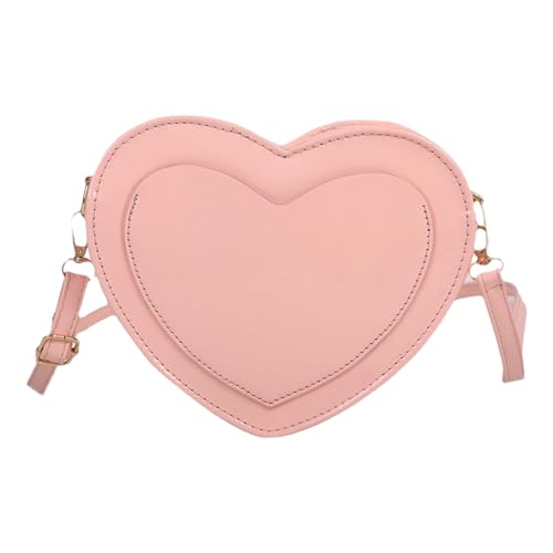 Cute Heart Shaped Handbag Multifunctional and Stylish Shoulder Bag for Everyday Use Perfect for Women3