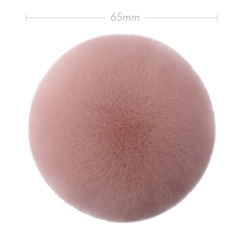 XXL Kabuki Brush Luvia, Powder Make-Up Brush, XXL Powder Brush for the Face Bronzer, Blush, Contour, Highlighter - Image 3