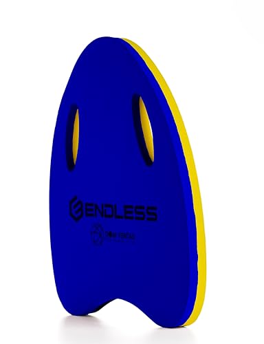 Endless EL1013 Swimming Kickboard With Comfortable Design | Blue | Material : EVA | For Beginners Swimming Training Floaters | For Kids and Adults Floating Pads