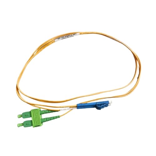 Câble fibre optique LC/UPC-SC résout les pertes de signal internet monomode intérieur 1M