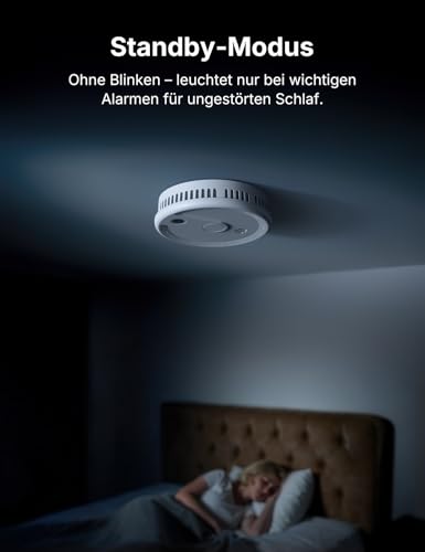 X-Sense Rauchmelder mit 10-Jahres-Batterie, Magnethalterung, XS0G-SN, 6 Set – Ansicht 3