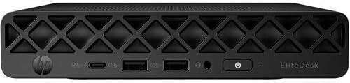 HP EliteDesk 8 G1i Desktop Computer - Intel Core Ultra 5 235T - vPro Technology - 64 GB - 1 TB SSD - Desktop Mini - Jack Black - Intel Q870 Chip - Windows 11 Pro - Intel DDR5 SDRAM - English Keyboard