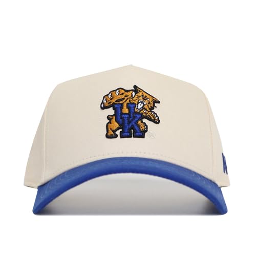 No Rivals Officially Licensed Kentucky Wildcats Kentucky Vintage Logo Patch Hat NCAA Snapback Cap for Men and Women Multicolor