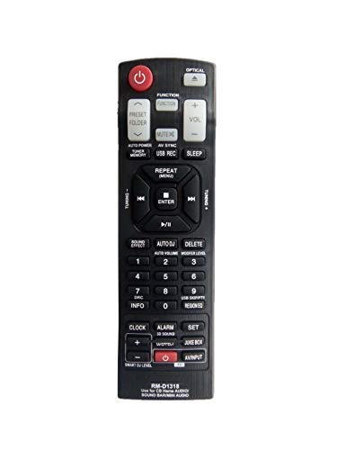 Image of LipiWorld RM-D1318 (AKB73655763 AKB73575431 AKB73575421 AKB73655733 AKB73655762 AKB73655723) Remote Compatible with Lg System Remote