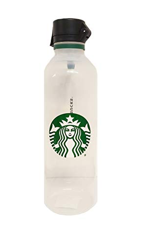 Bouteille d'eau réutilisable Starbucks Siren transparente de 71 cl