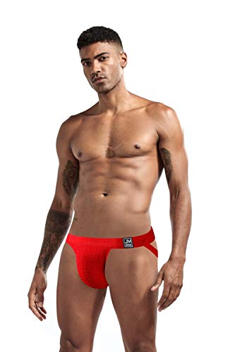 JOCKMAIL Mens Jockstrap Underwear Breathable Jock Strap Sexy Athletic Supporter for Gym4