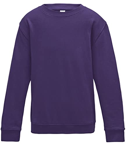 Pull école col rond anti-boulochage en molleton pour enfants et ados - 6