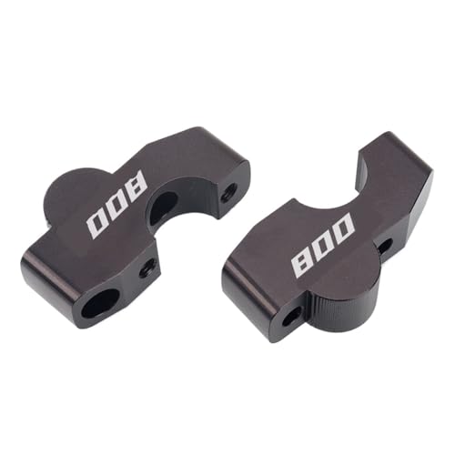 Rehausseur guidon moto 800 X soulager le dos avec l'adaptateur d'extension