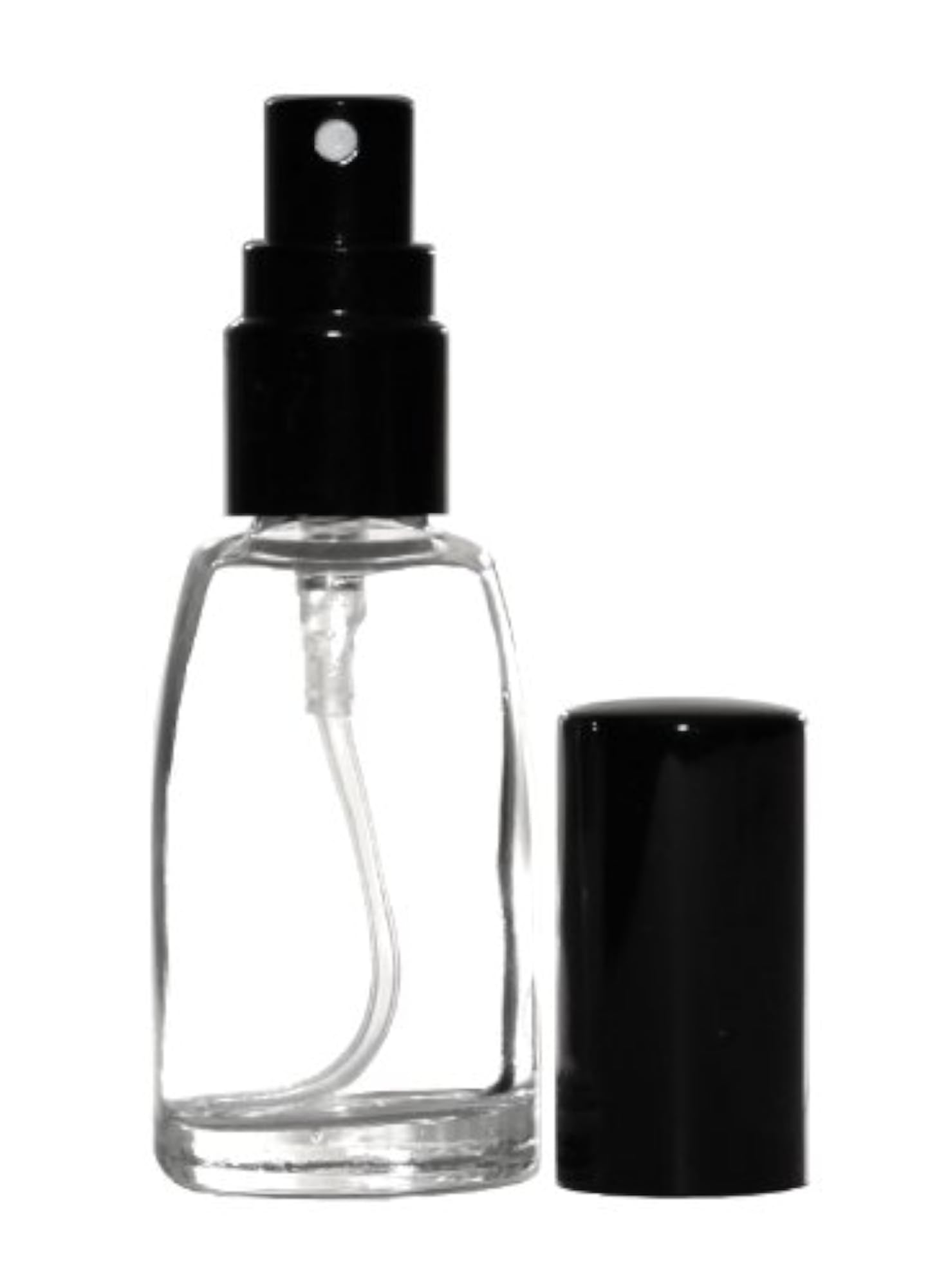 Set Of 3 Refillable Glass Perfume Atomizers