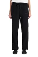 Champion Women's Script Wide Leg Pant, Black, Large