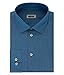 UNLISTED Men's Dress Shirt Slim Fit Solid, Hazy Blue, 16