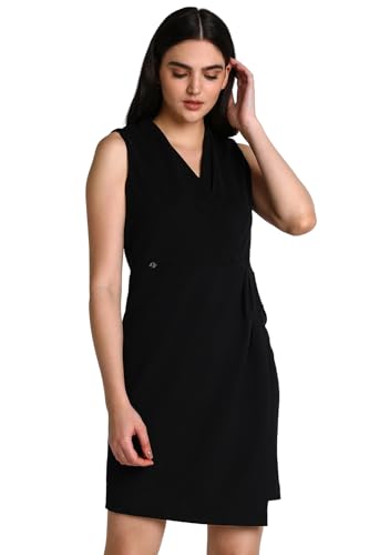 Image of Allen Solly Women's Fit and Flare Mid-Thigh Length Dress