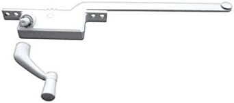 Prime-Line White Steel Right Single-Arm Casement Window Operator For Steel Framed Windows