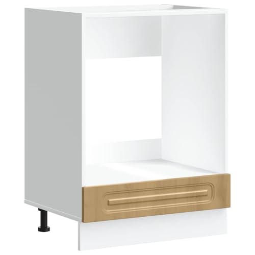 vidaXL Armoire à Four Kalmar chêne Artisanal Bois d'ingénierie, unité de Four, Armoire de Four de Cuisine, unité de Base de Four