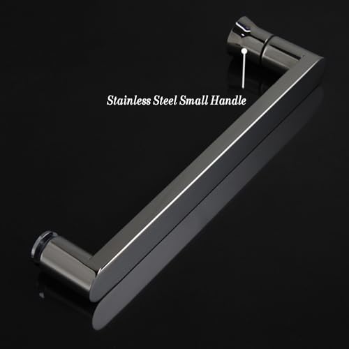 Poignée de porte en verre acier inoxydable 160mm pour cabine de douche