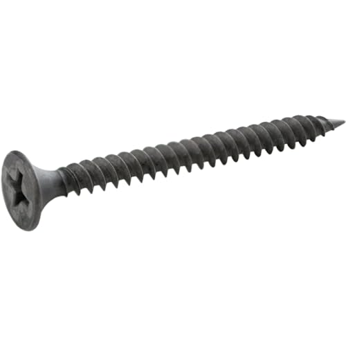 Grip-Rite Fine Thread Drywall Screws - #2 Phillips Bugle Head - Sharp Point - Attach Drywall to Steel Studs - Phosphate Coated - #6 X 1-5/8" - 5 Lb Box - 1190 Count - 158DWS5 by Grip-Rite - Image 4