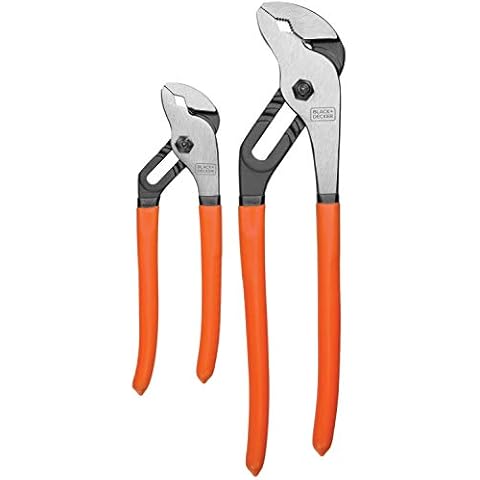 BLACK+DECKER Slip Joint Pliers, 2 Pack (BDHT84001) Cover