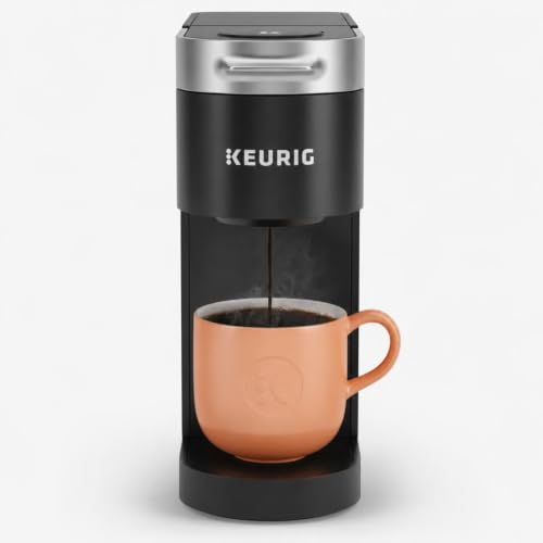 Image of ZASTION Keurig K-Slim Single Serve K-Cup Pod Coffee Maker, Featuring Simple Push Button Controls And Energy Efficient, Black