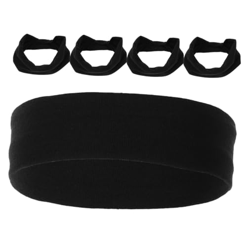 Beaupretty 5pcs Boys and Girls Sports Headbands Unisex Youth Absorbent Breathable Sweatbands for Football Soccer Baseball