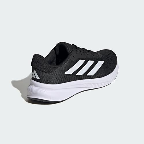 adidas Homme Response Runner Shoes Chaussures de Course, Core Black/Cloud White/Core Black, 46 EU