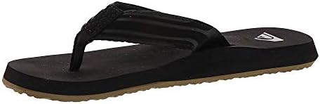 Quiksilver Unisex-Child Youth Monkey Wrench Flip Flop Sandal Big, Black/Black/Brown, 12(29) M US Little Kid | Image 3