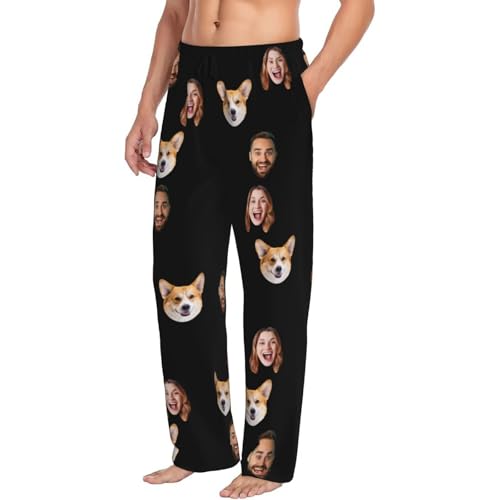 Personalized Pajama Pants With Face Photo for Men - Custom Funny PJs - Unique Gifts2