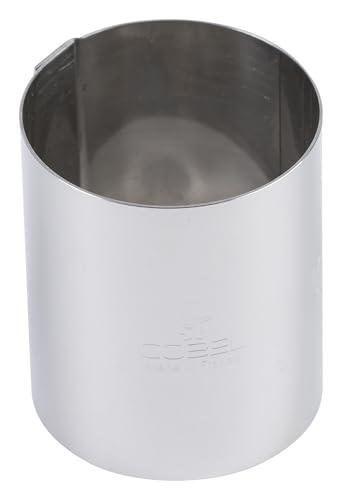 Gobel - Cercle à Pâtisserie en INOX Ø 14 cm - Cercle à Vacherin en INOX - Hauteur 6 cm - Démoulage Rapide et Parfait - Qualité Supérieure - Fabriqué en France