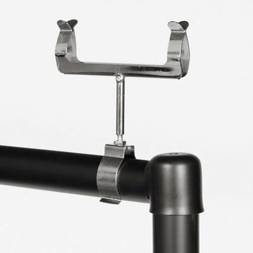 HEAVY DUTY HANGING Clothes Garment Stand Rail Accessories (Clip On Card Holder)