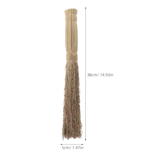 Brosse à pot en sorgho lot de 5 avec manche long ergonomique pour nettoyage de cuisine