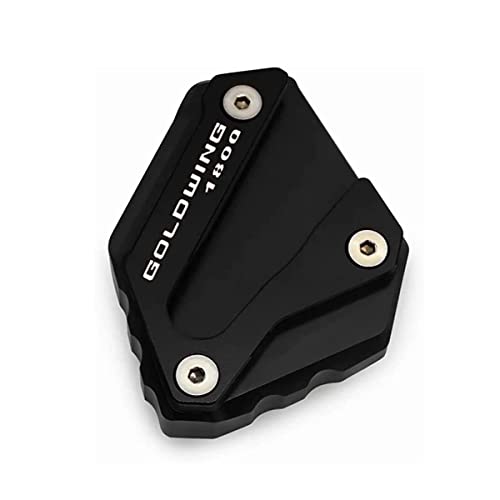 Moto CNC Aluminium Latérale Béquilles Pad, pour Goldwing 1800 GL 1800 F6B GL1800 2018-2021 Antidérapante Support Agrandir D'extension Stands, Motorbike Accessories Cover